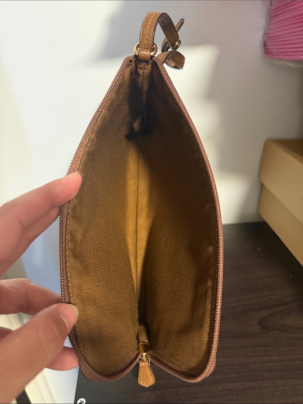 Coach large zip wristlet. - Picture 5 of 6